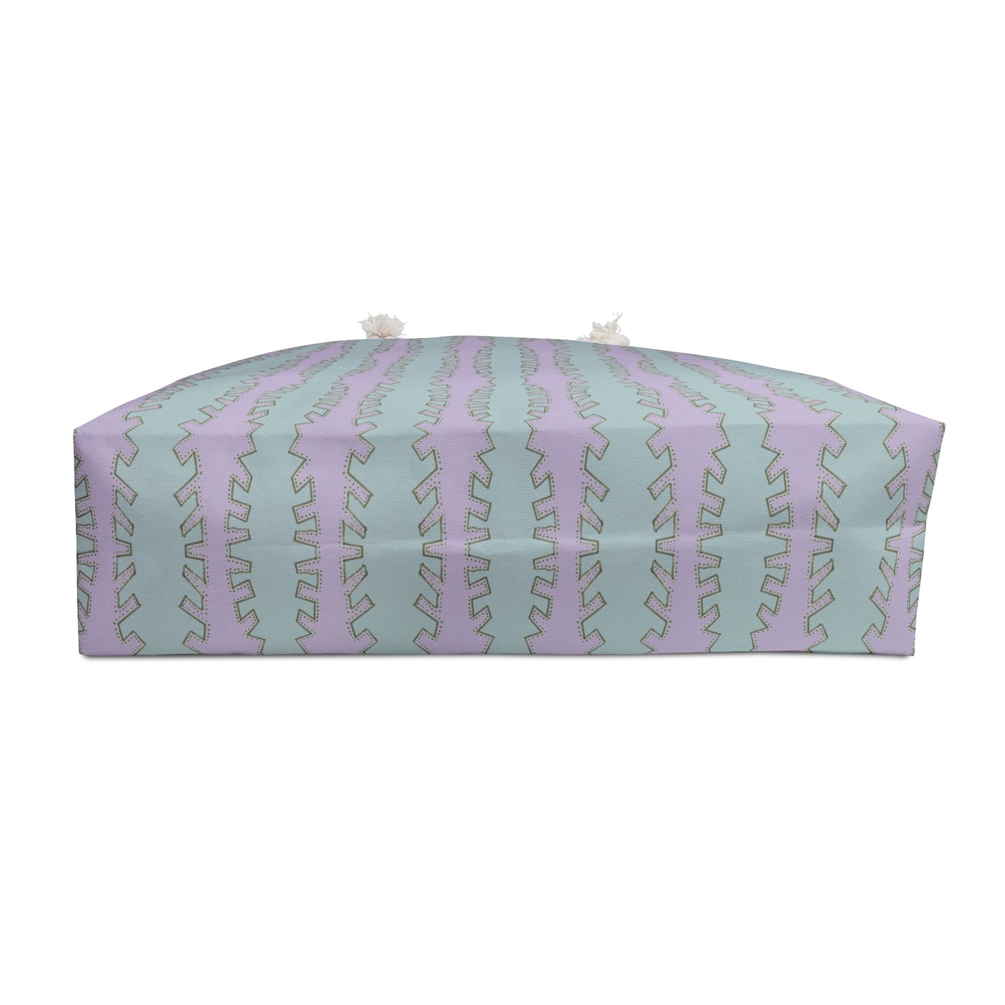 LWH weekender in "Zipper" in lilac and blue