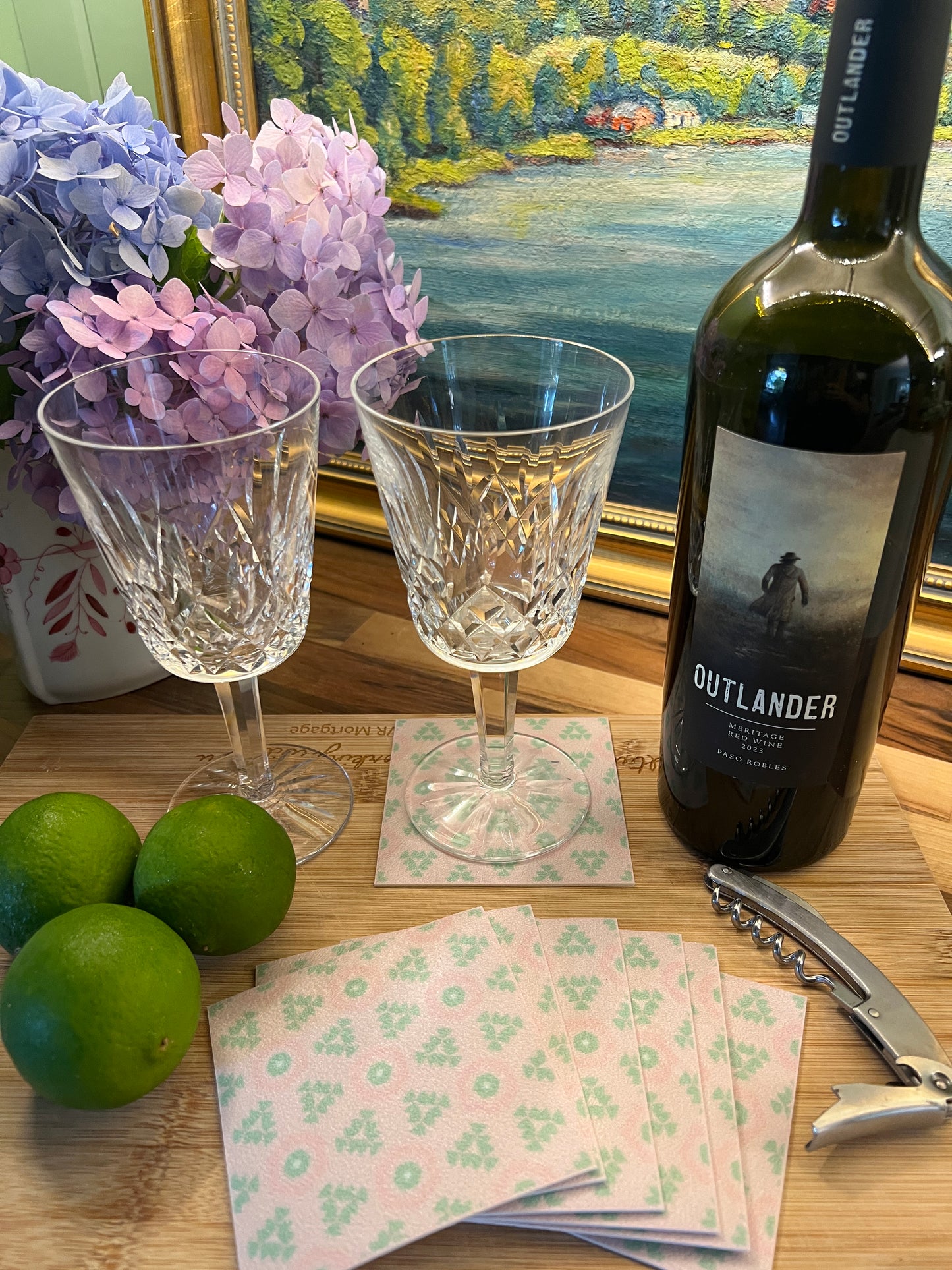 LWH Abstract Coasters - "Country Quilt"