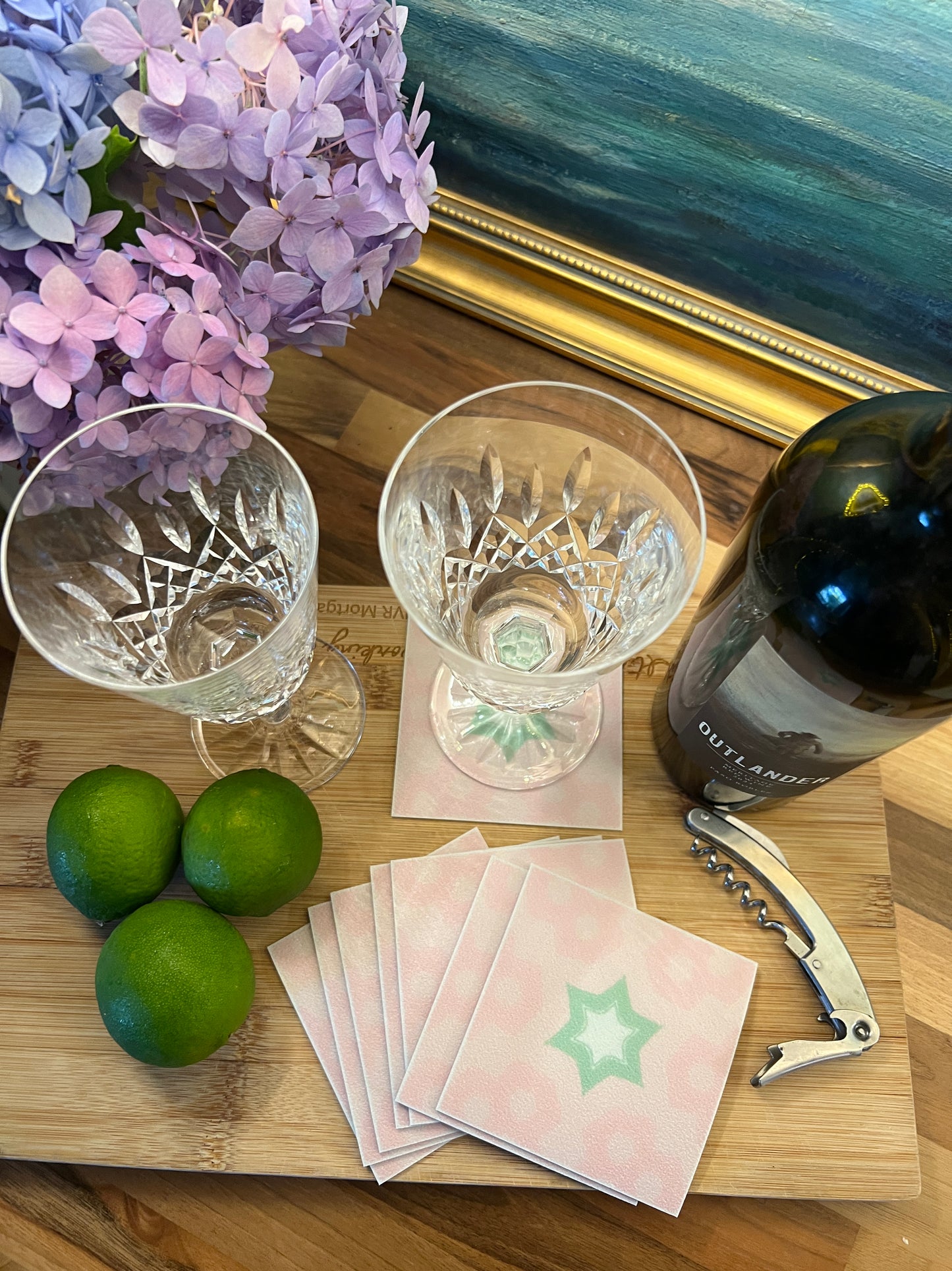 LWH Abstract Coasters - "Super Duper"