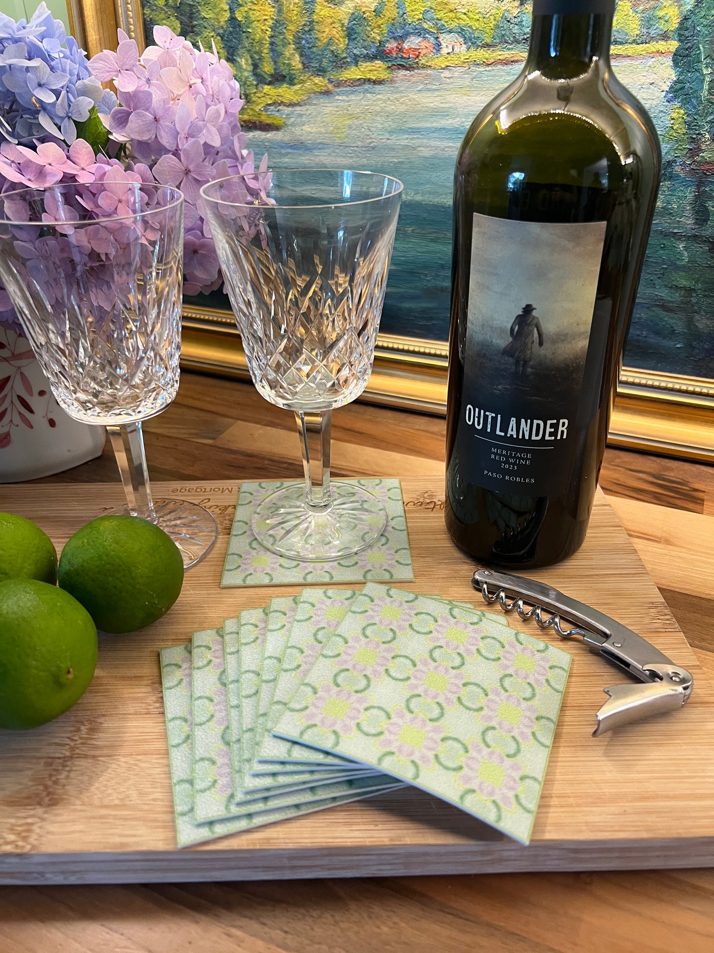 LWH Abstract Coasters - "Chain Gang"