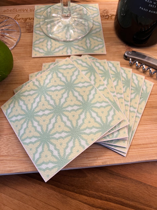 LWH Abstract Coasters - "Lacey"