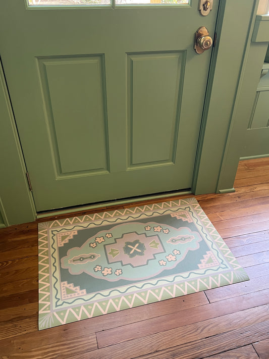 "Hunter" Vinyl Floor Mat