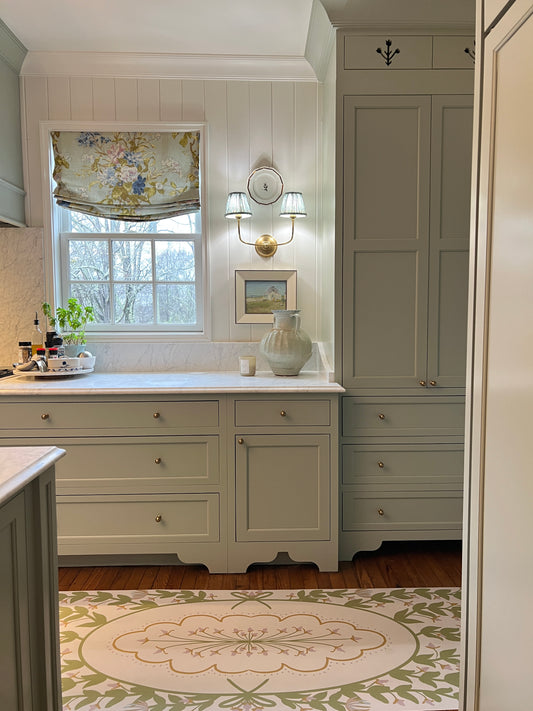"Cottage Kitchen" Vinyl Runner