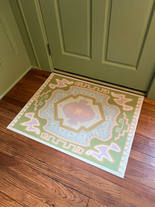 "Royal" Vinyl Floor Mat