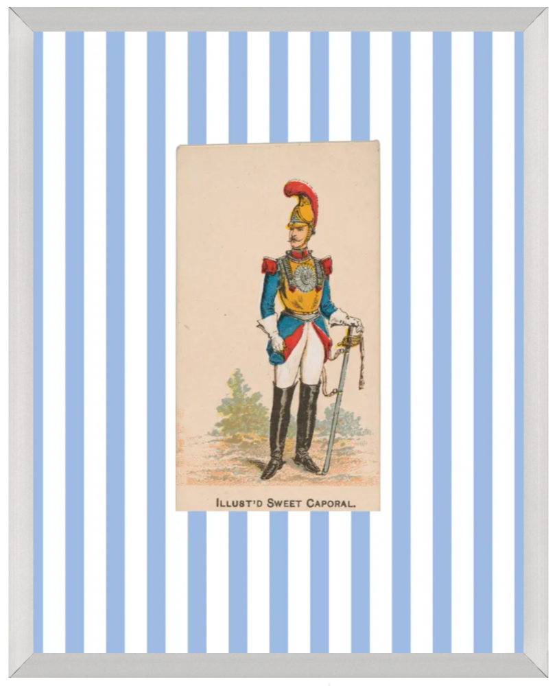 Vintage Soldiers in Uniform, 8x10 Giclee Print : Solider #9