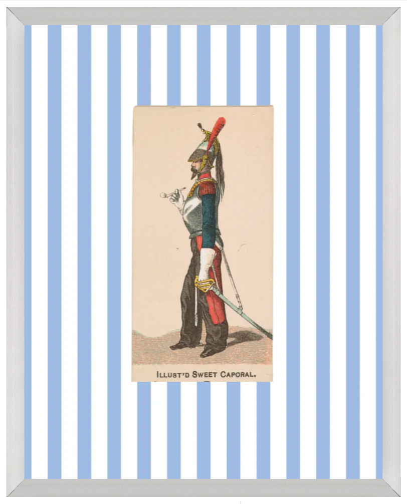 Vintage Soldiers in Uniform, 8x10 Giclee Print : Solider #6
