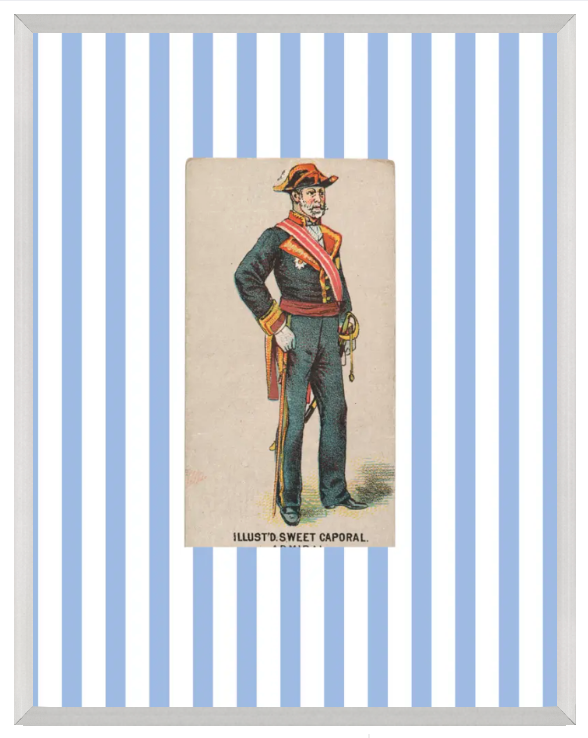 Vintage Soldiers in Uniform, 8x10 Giclee Print : Solider #7