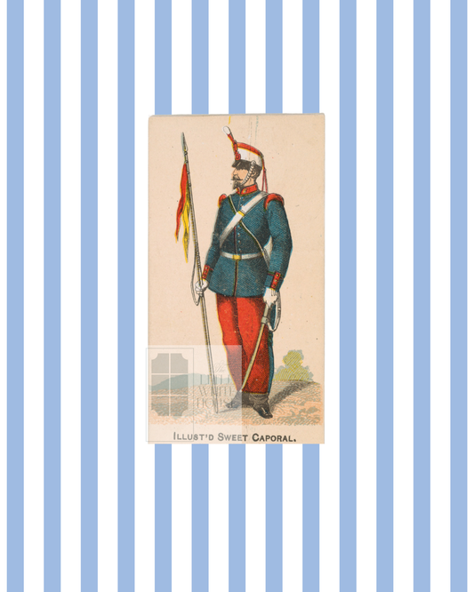 Vintage Soldiers in Uniform, 8x10 Giclee Print : Solider #11