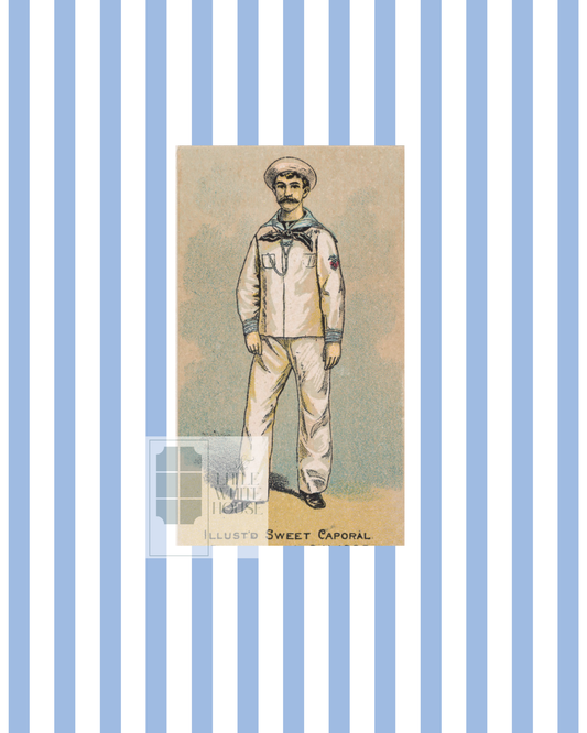 Vintage Soldiers in Uniform, 8x10 Giclee Print : Solider #12