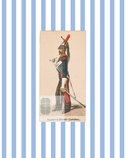 Vintage Soldiers in Uniform, 8x10 Giclee Print : Solider #6