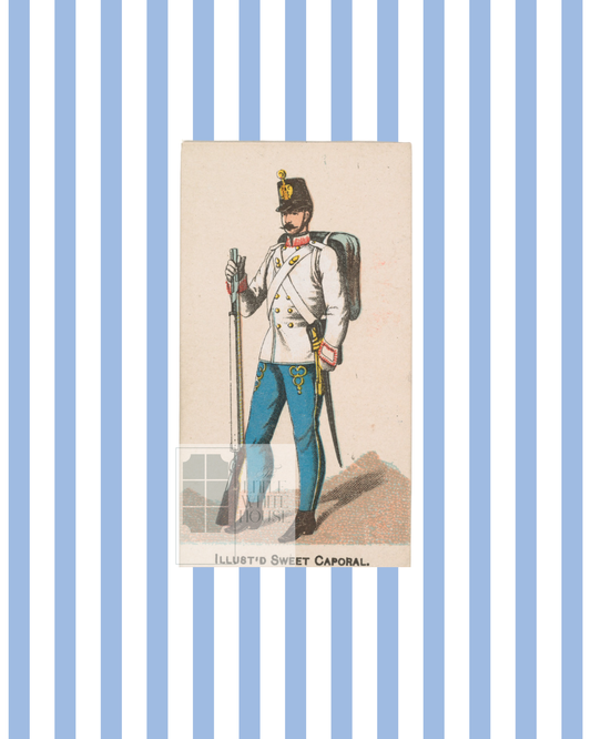 Vintage Soldiers in Uniform, 8x10 Giclee Print : Solider #8