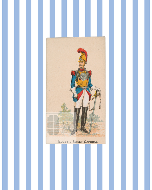 Vintage Soldiers in Uniform, 8x10 Giclee Print : Solider #9