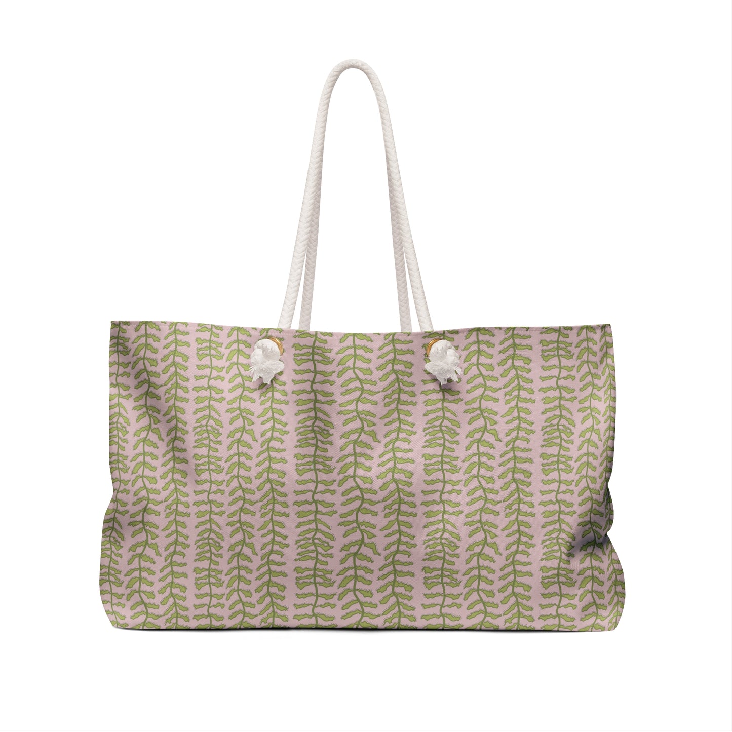 LWH Weekender in "Kelp Forest" in pink/green
