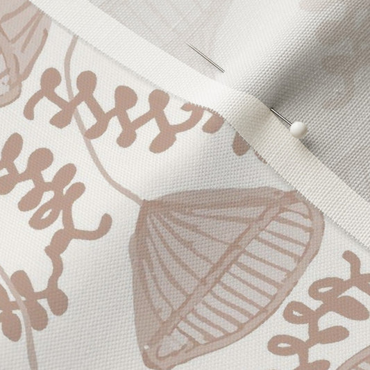 Under my Umbrella in Dusty Pink - Fabric by the Yard