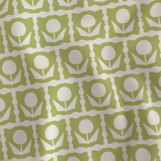 Oh Happy Day in Green- Fabric by the Yard