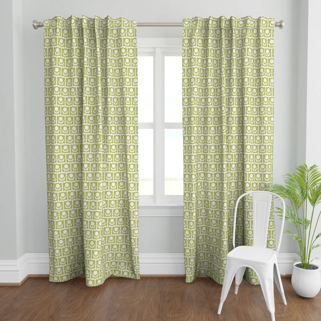 Oh Happy Day in Green- Fabric by the Yard