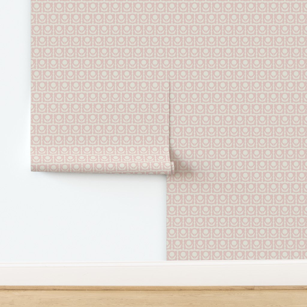 Oh Happy Day in Pink Wallpaper
