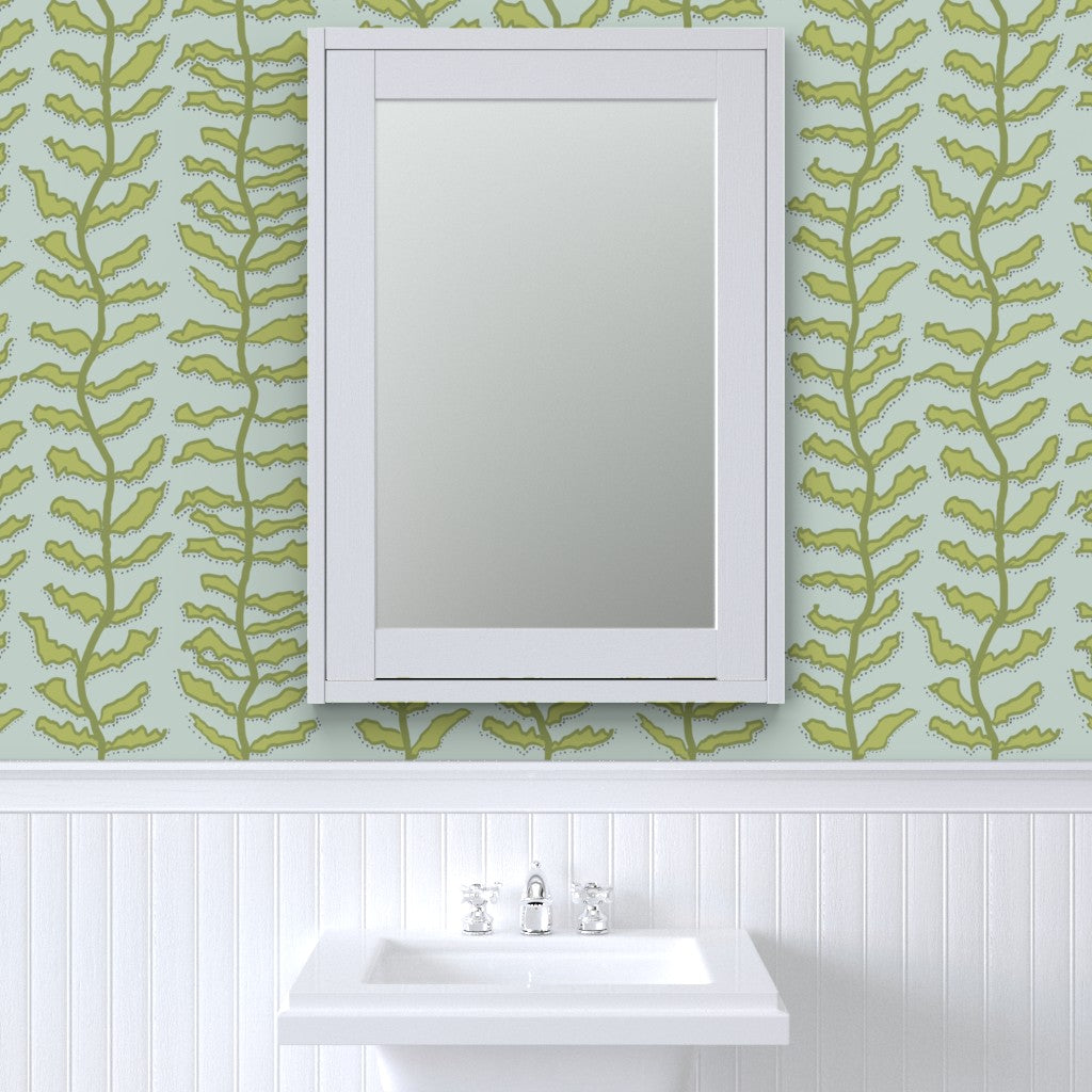 Kelp Forest - Blue & Green Wallpaper