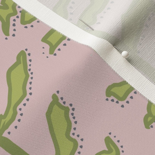 Kelp Forest in Pink & Greem- Fabric by the Yard