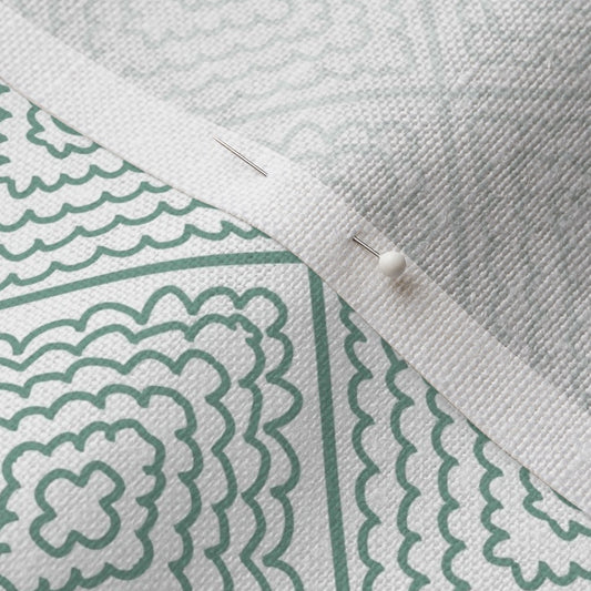 Petit Fours- soft teal - Fabric by the Yard