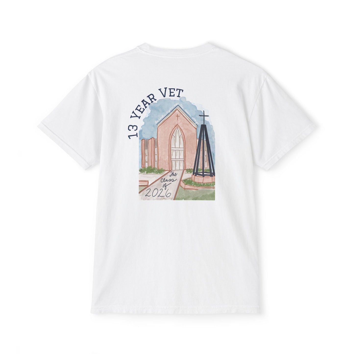 CCES - Class of 2026 -13 year vet tshirt (profits go to CavFund)