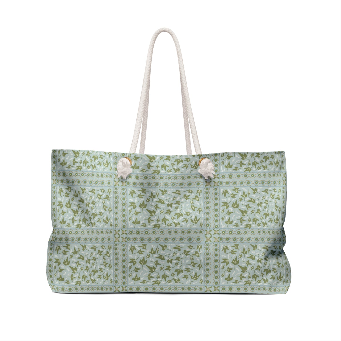 LWH Weekender in "Ivy on Blue"