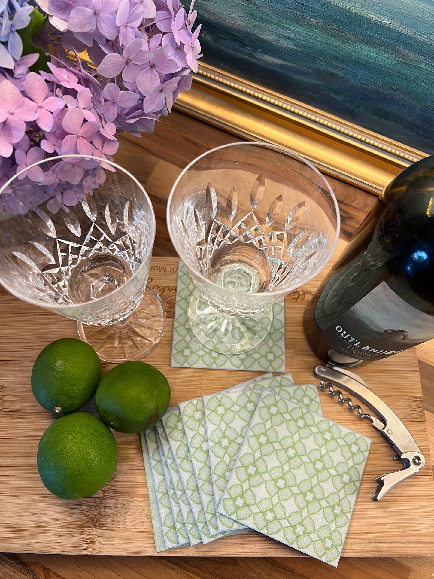 LWH Abstract Coasters  - "Hoagie"