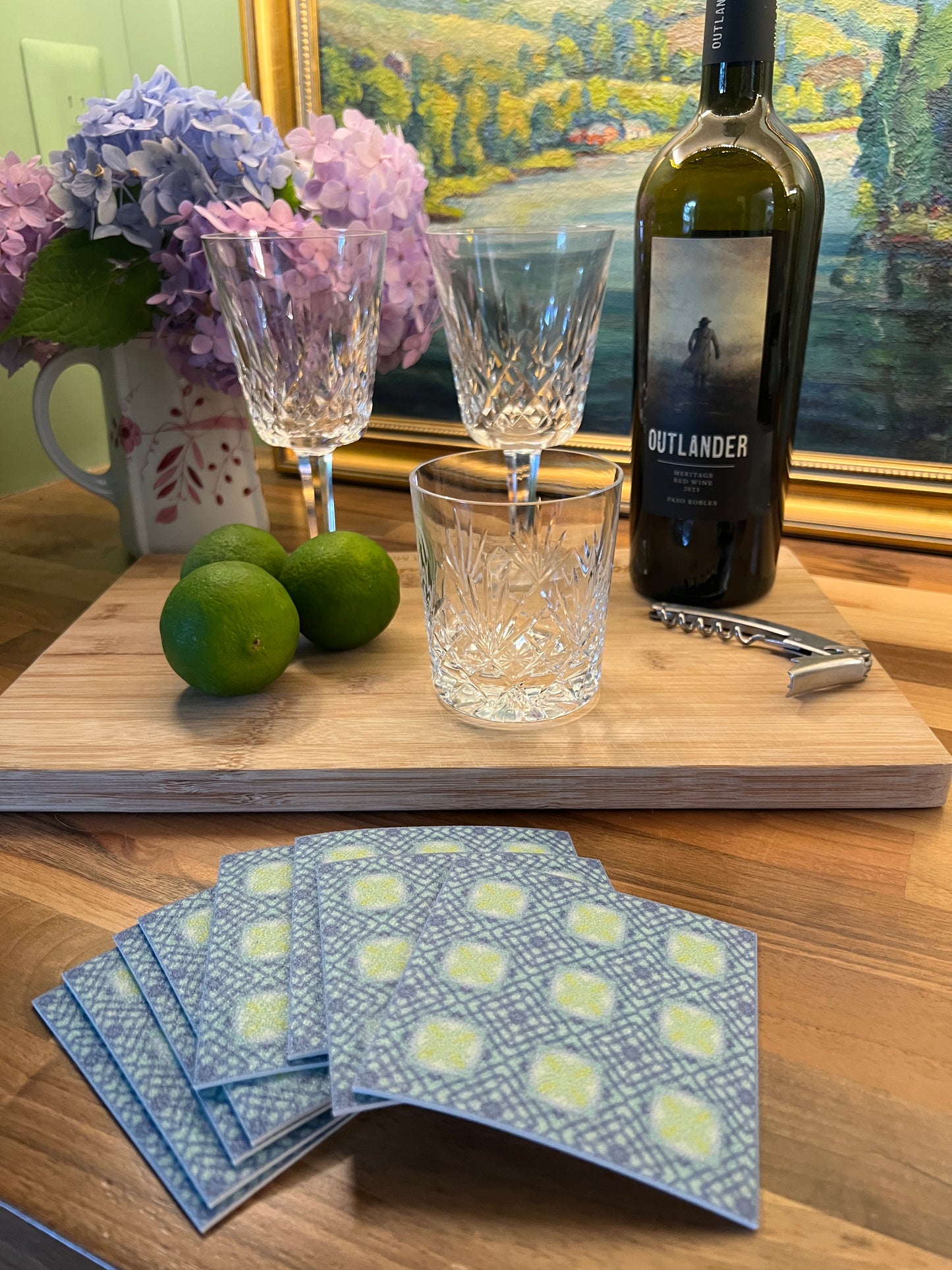 LWH Abstract Coasters  - "Webster"