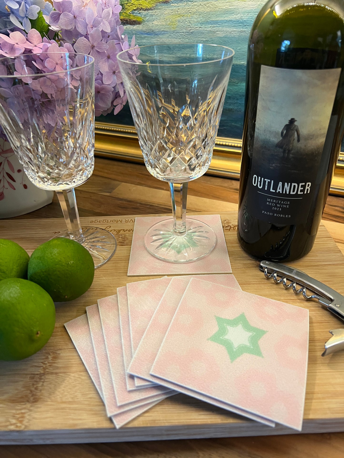 LWH Abstract Coasters  - "Super Duper"