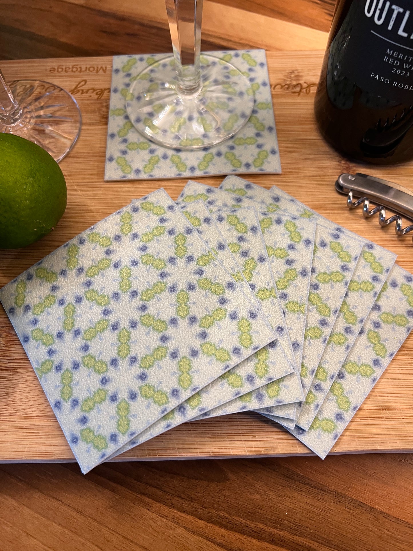 LWH Abstract Coasters  - "Buzz"