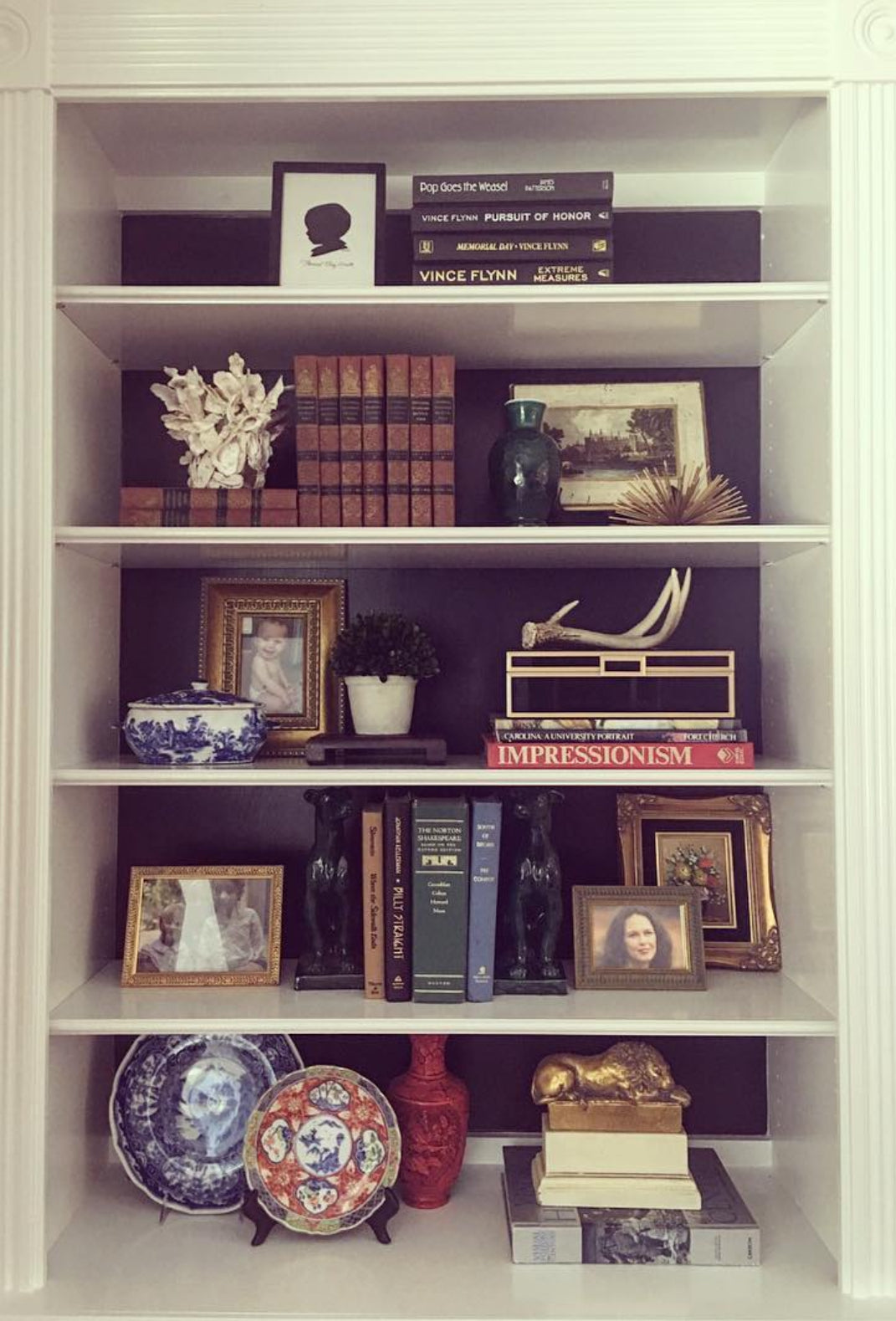 Bookcase Styling