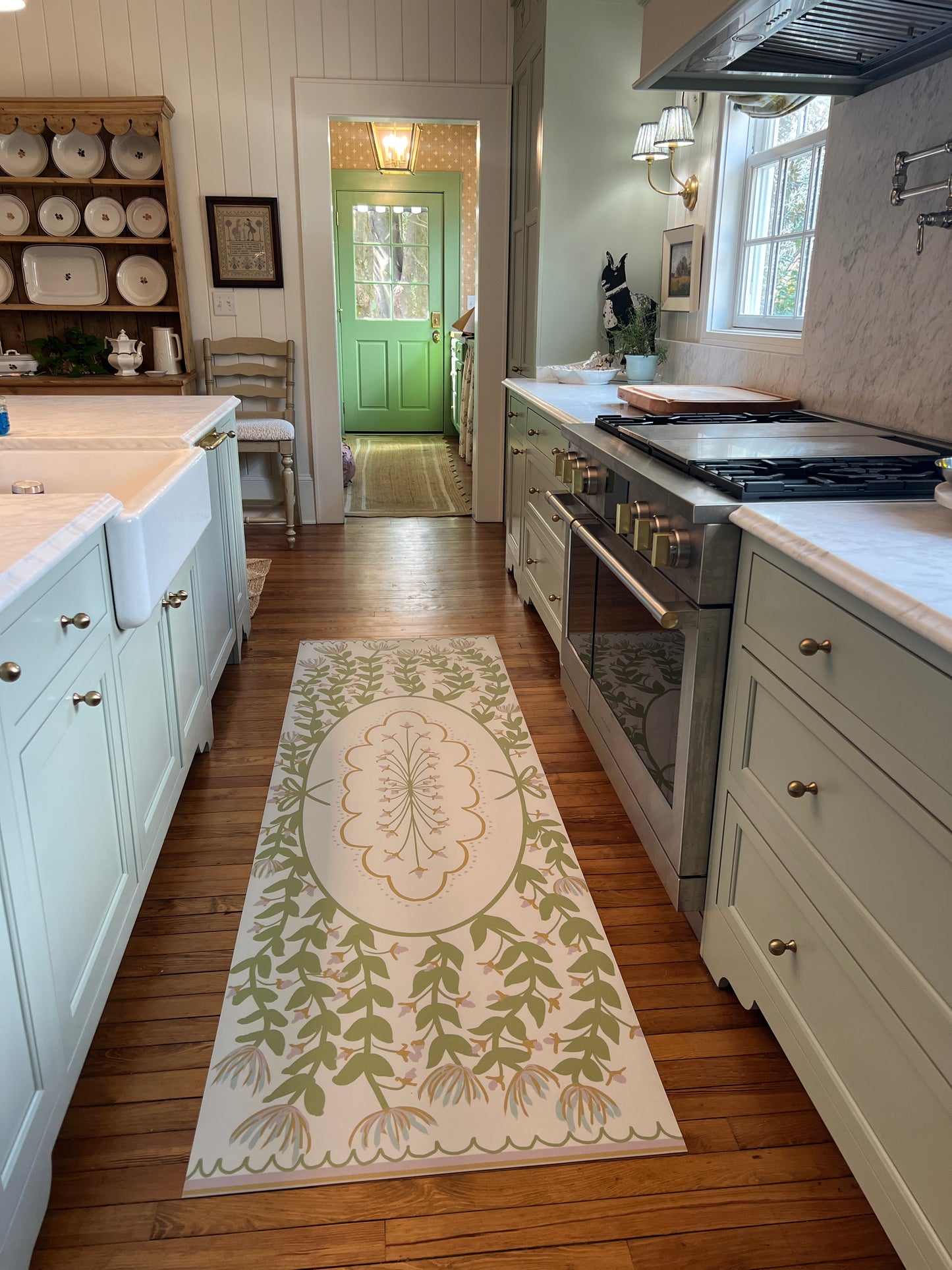 "Cottage Kitchen" Vinyl Runner
