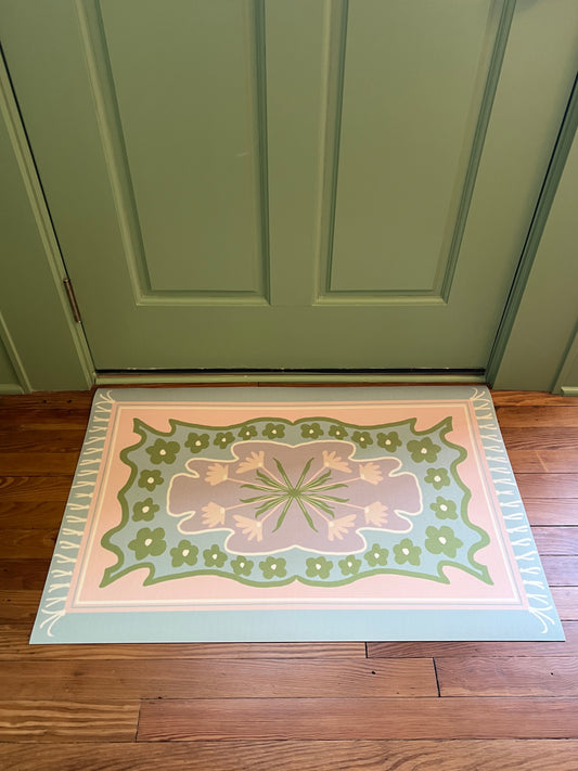 "Eliza Jane" Vinyl Floor Mat