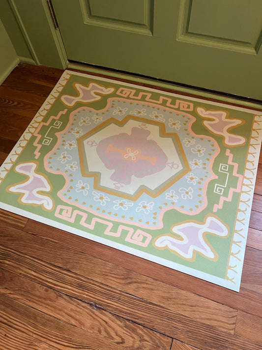 "Royal" Vinyl Floor Mat