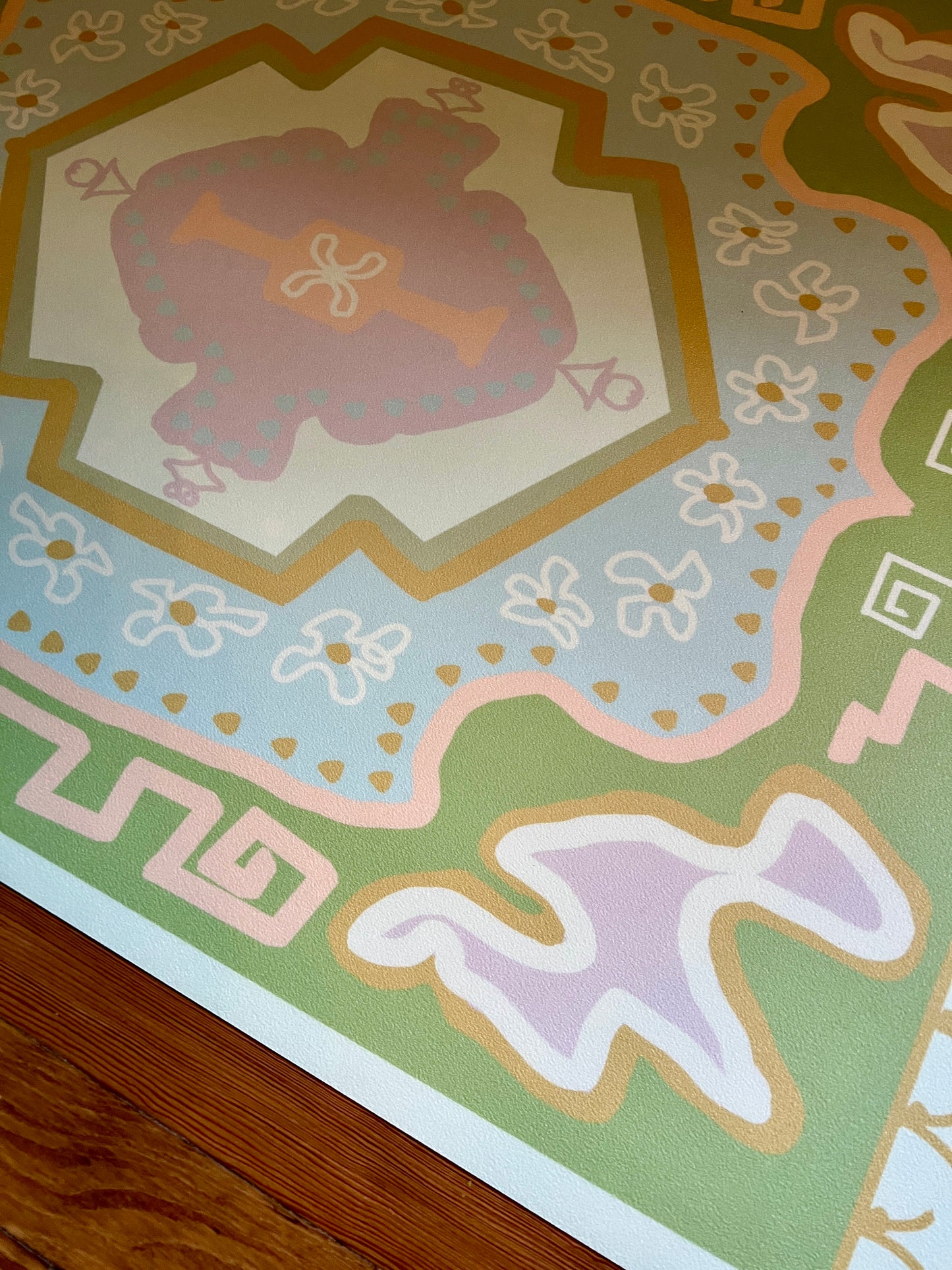 "Royal" Vinyl Floor Mat