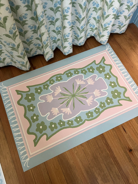 "Eliza Jane" Vinyl Floor Mat