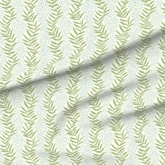 Leopard Fern- Fabric by the Yard