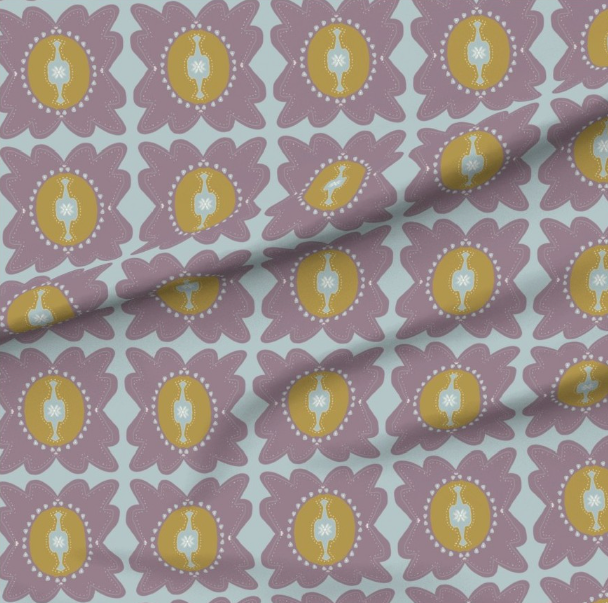 I'd like to Thank the Academy in Blue Fabric by the Yard