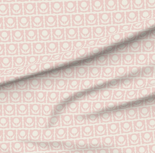 Oh Happy Day in Pink- Fabric by the Yard