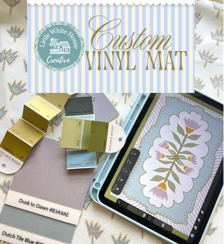 A Custom Color or  Personalized Design For You - LWH Vinyl Mats