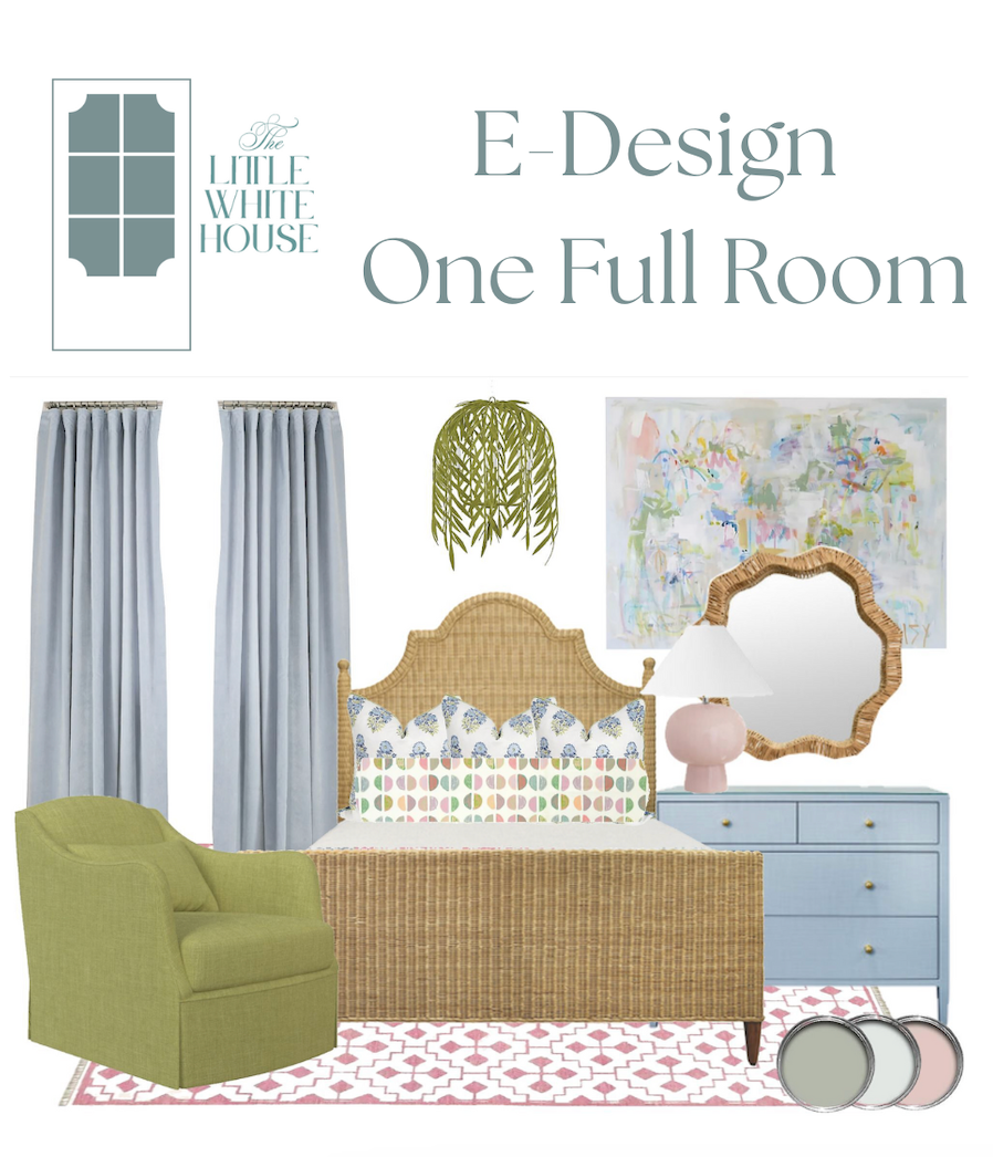 One Full Room E-Design Package