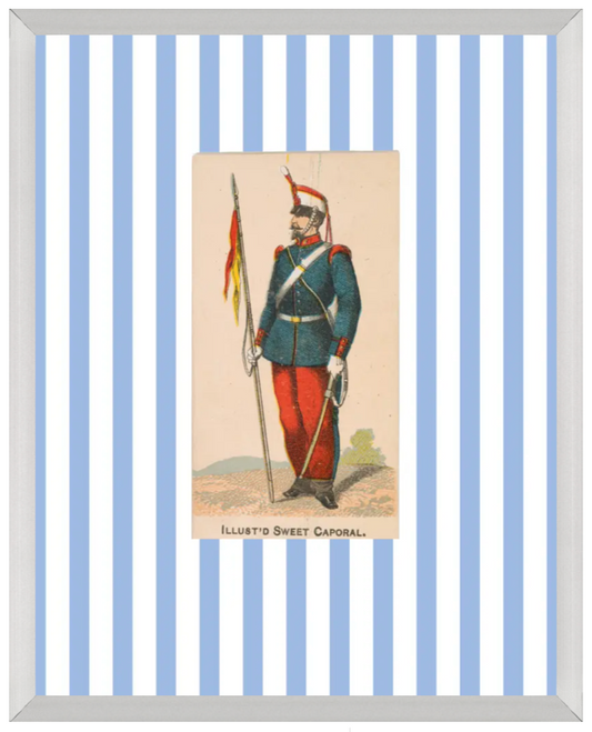 Vintage Soldiers in Uniform, 8x10 Giclee Print : Solider #11