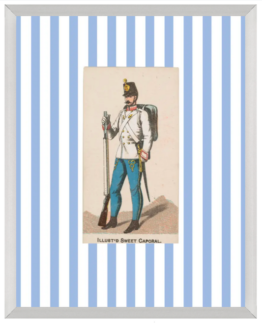 Vintage Soldiers in Uniform, 8x10 Giclee Print : Solider #8