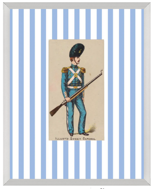 Vintage Soldiers in Uniform, 8x10 Giclee Print : Solider #3