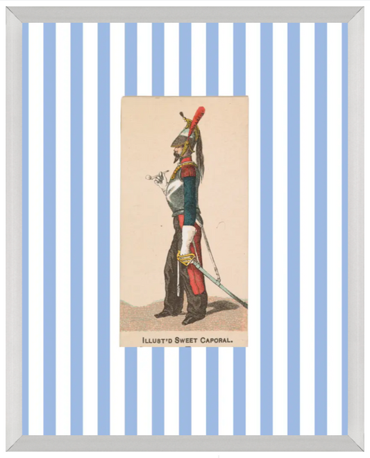 Vintage Soldiers in Uniform, 8x10 Giclee Print : Solider #6