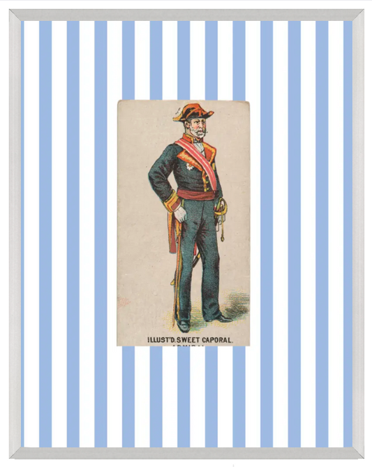 Vintage Soldiers in Uniform, 8x10 Giclee Print : Solider #7