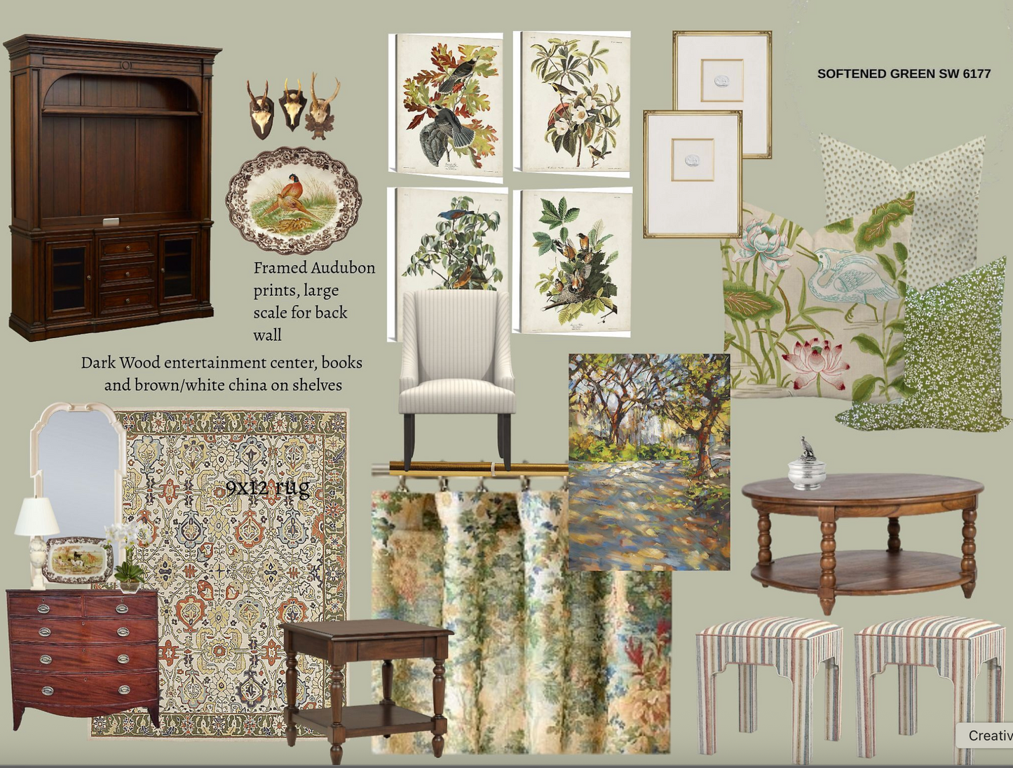 One Full Room, Virtual  E-Design